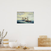 Off the coast of Nargen Island Poster (Küche)