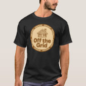 Off The Grid Minimal Cabin T-Shirt (Vorderseite)