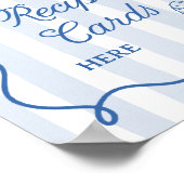 Off The Market Hand Drawn Bridal Shower Recipe Poster (Ecke)