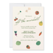 Off the Market Housewarming Party Invitation