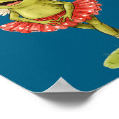 Off To Break Hearts Funny Frog Valentines Women Gi Poster (Ecke)