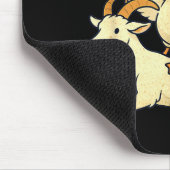 Off To Cause A Kerfuffle Funny Chaotic Weird Anima Mousepad (Ecke)