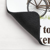 Off To Cause A Kerfuffle Funny Raccoon Meme Boys M Mousepad (Ecke)