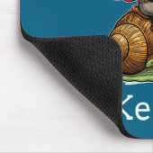 Off To Cause A Kerfuffle Raccoon Whimsical Wizard  Mousepad (Ecke)