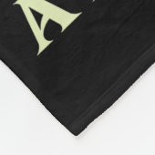 Off To Cause A Kerfuffle Whimsical Wizard Frog Mem Fleecedecke (Ecke)