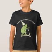 Off To Commit Mom Foolery Funny Frog Meme  T-Shirt (Vorderseite)