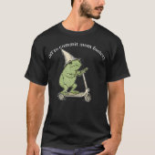 Off To Commit Mom Foolery Funny Frog T-Shirt (Vorderseite)