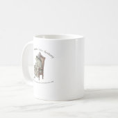 Off to Commit Tom Foolery Cozy Frog Mug Kaffeetasse (Vorderseite Links)