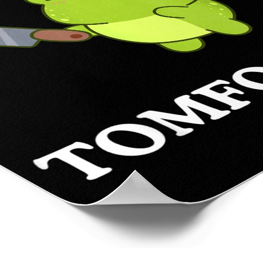 Off To Commit Tomfoolery Funny Saying Sarcastic Ad Poster (Ecke)