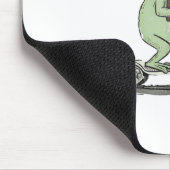 Off To Praise The Lord, Funny Christian Mousepad (Ecke)