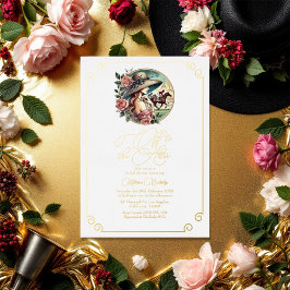 "Off to the Altar" Derby-Inspiriert Brautparty Folieneinladung