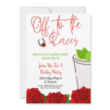 Off to the Races Horse Racing Party Red Roses