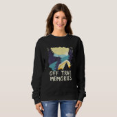 Off Trail Erinnerungen Wandern Freunde Wandern Bud Sweatshirt (Vorne ganz)