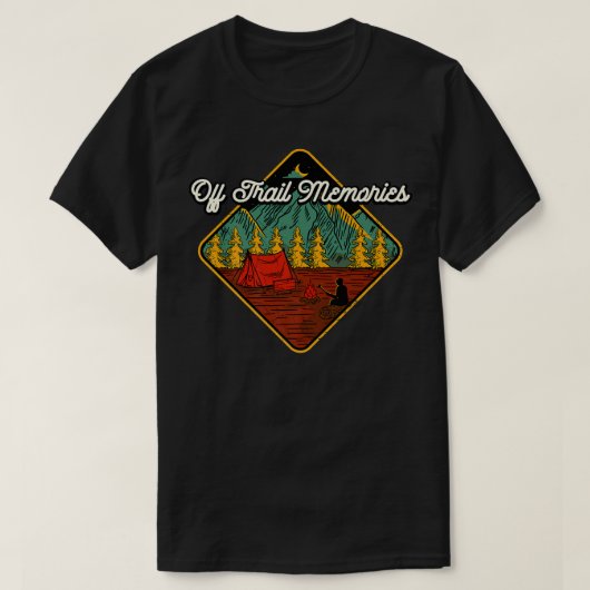 Off Trail Erinnerungen Wandern Freunde Wandern Bud T-Shirt (Design vorne)