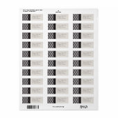 Off White and Black Damask Wedelmarken-2 (Vorne)