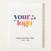 Off White Custom Business Logo Planer (Rückseite)