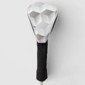 Off White Inspiriert Absract Cubic  Golf Headcover (Vorderseite)