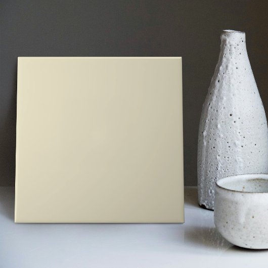 Off-White Keramik Tile Fliese