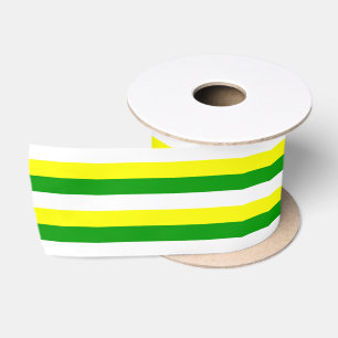 Offaly Flag Silk Ribbon Satinband