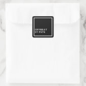 OFFBEAT ST PETE STICKER (Tasche)