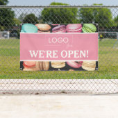 Offen für Unternehmen | Macaron French Patisserie Banner (Insitu)