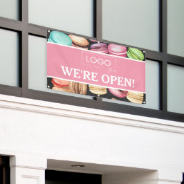 Offen für Unternehmen | Macaron French Patisserie  Banner