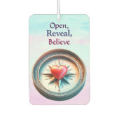 Offen, offen zeigen, glauben autolufterfrischer (Vorderseite)