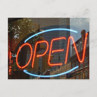 Offen Postkarte