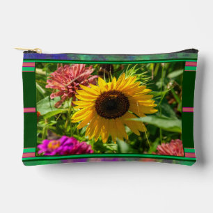 Offen und Gebend - Sonnenblütenblüte Zubehörtasche