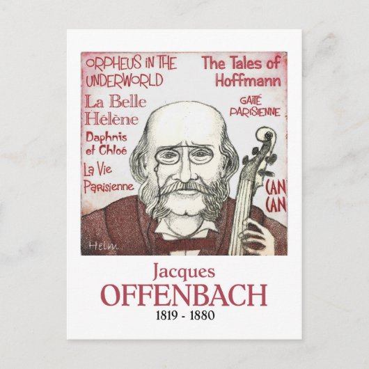 Offenbach Postkarte (Vorderseite)