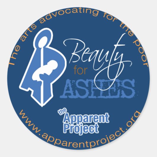 Offenbare Projektkleber Runder Aufkleber (Vorderseite)