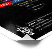 Offenbarung 12 Unterzeichner-Countdown Poster (Ecke)