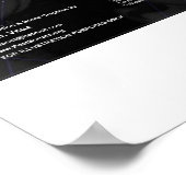 Offenbarung 12 - Verbindung Tetrad Poster (Ecke)