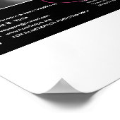 Offenbarung 12 Zeichen - Comet 67p Ausrichtung Poster (Ecke)