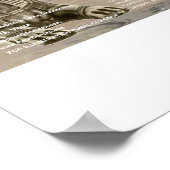 Offenbarung 12 Zeichen - Große Pyramidenausrichtun Poster (Ecke)