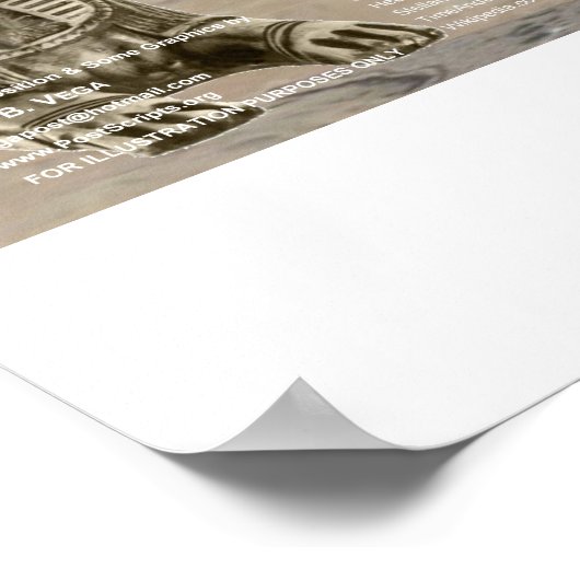 Offenbarung 12 Zeichen - Große Pyramidenausrichtun Poster (Ecke)