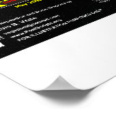 Offenbarung 12 Zeichen zusammengesetzt Poster (Ecke)