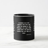 Offenbarung 1:3 KJV Bibelschrift Zwei-Tonen Tasse (Zentrum)