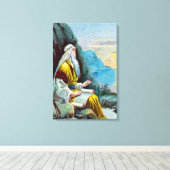 Offenbarung 1 Dinge, die bald geschehen müssen Leinwanddruck (Insitu (Holzboden))