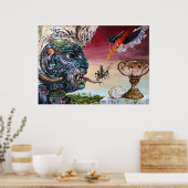 Offenbarung 20 poster (Küche)