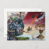 Offenbarung 20 postkarte (Vorne/Hinten)