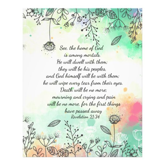 Offenbarung 21:34 fotodruck (Vorne)