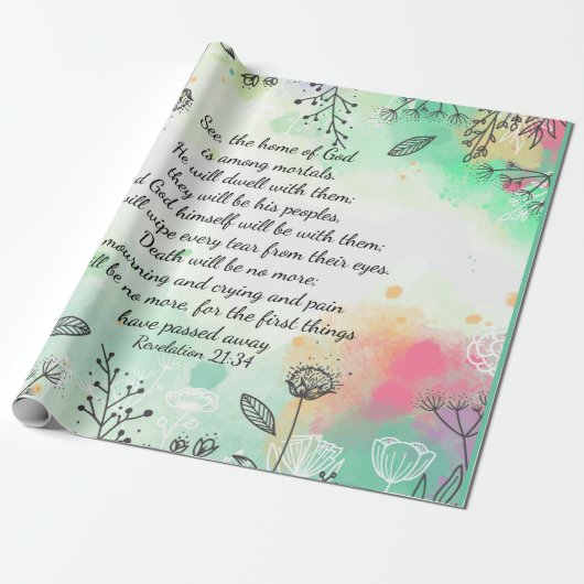 Offenbarung 21:34 geschenkpapier (Ungerollt)