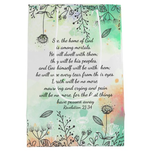 Offenbarung 21:34 mittlere geschenktüte (Rückseite)