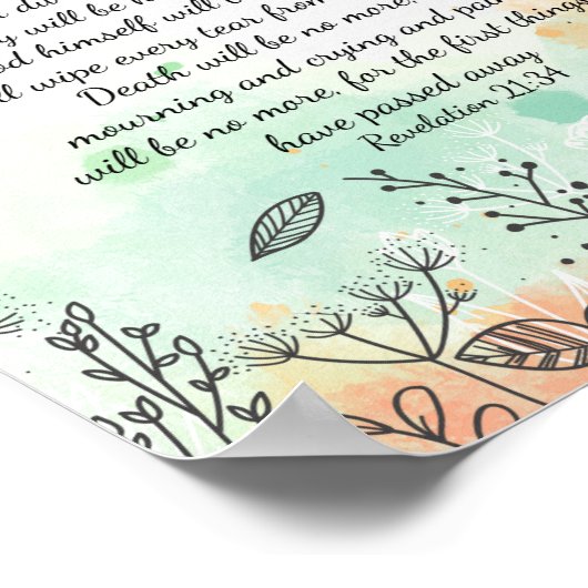 Offenbarung 21:34 poster (Ecke)