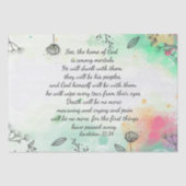 Offenbarung 21:34 seidenpapier (Vorderseite)