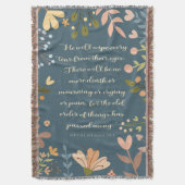 Offenbarung 21:4, Christliches Aquamarines Grün Decke (Vorderseite Vertikal)