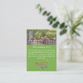 Offenbarung 21:4 - Gebetskarte (Flat) Visitenkarte (Stehend Vorderseite)