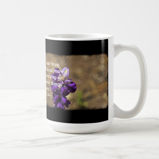 Offenbarung 21:4 kaffeetasse (Rechts)