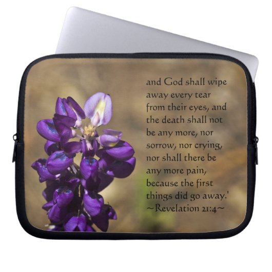 Offenbarung 21:4 laptopschutzhülle (Vorderseite)